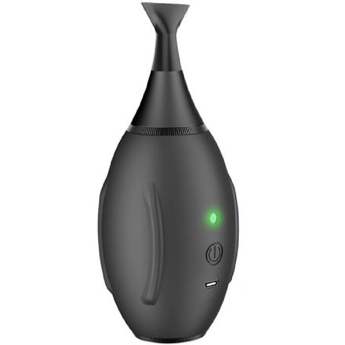 Blower de aire eléctrico Lensgo 4kPa inflar y succionar 4 boquillas USB-C agarre de silicona