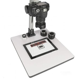 Set de estudio fotográfico StudioKing CS-105 con superficie 40x48 cm y columna 71 cm