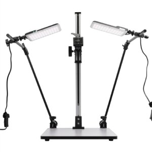 Set de estudio fotográfico StudioKing CS-105 con superficie 40x48 cm y columna 71 cm