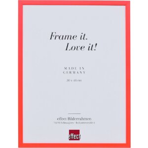 Marco de fotos Effect con perfil neón rojo 10x10...