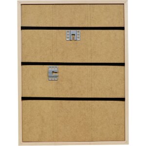 Marco de fotos de madera Effect Profil 2499-1827-56 natur 18x27 cm con vidrio museo