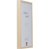 Marco de fotos de madera Effect Profil 2480 – Lindeno 25x30 cm con vidrio decorativo