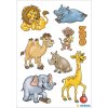 HERMA DECOR pegatinas animales del zoo 3 hojas