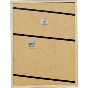 Marco de fotos de madera Effect Profil 2440 Negro 25x35 cm con vidrio acrílico museo