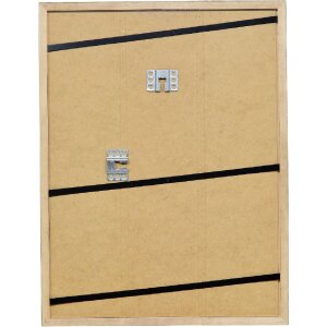 Marco de fotos de madera Effect Profil 2440 marrón 40x50 cm con vidrio decorativo