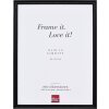 Marco de fotos de madera Effect Profil 2440 negro 40x50 cm con cristal decorativo