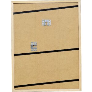 Marco de fotos de madera Effect Profil 2440 marrón claro 30x45 cm con cristal de seguridad
