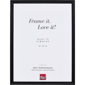 Marco de fotos de madera Profil 2440 Negro 18x24 cm con...