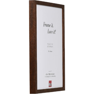 Marco de fotos Effect Profil 2430 de madera 50x70 cm nogal con vidrio de museo