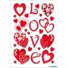 Etiquetas decorativas Magic Hearts Jewel 1 hoja.