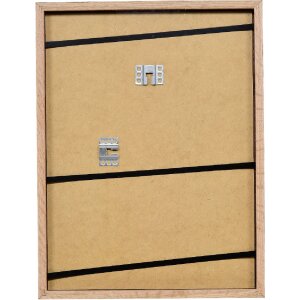 Marco de fotos Effect Profil 2430 de madera 45x60 cm nogal con vidrio decorativo