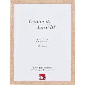 Marco de fotos Effect Profil 2430 de madera 30x40 cm roble vidrio decorativo