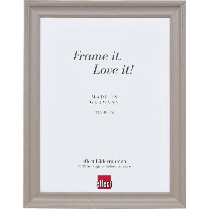 Marco de fotos Effect Holzrahmen Profil 2420 28x35 cm Hellbraun 2429-2835-42