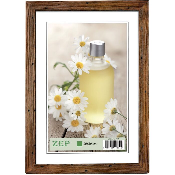 ZEP Marco de madera Córcega 20x30 cm marrón