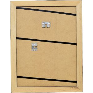 Marco de fotos con espejo Profil 2420 de madera 10x15 cm gris