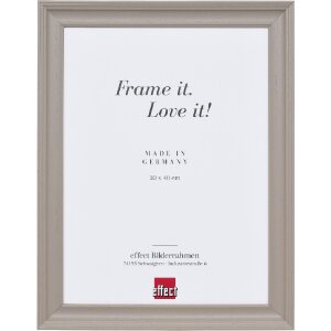 Marco de fotos de madera Profil 2420 marrón claro 35x100 cm vidrio decorativo