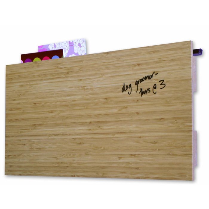 Panel de borrado en seco Bambú 60x30 cm inscribible