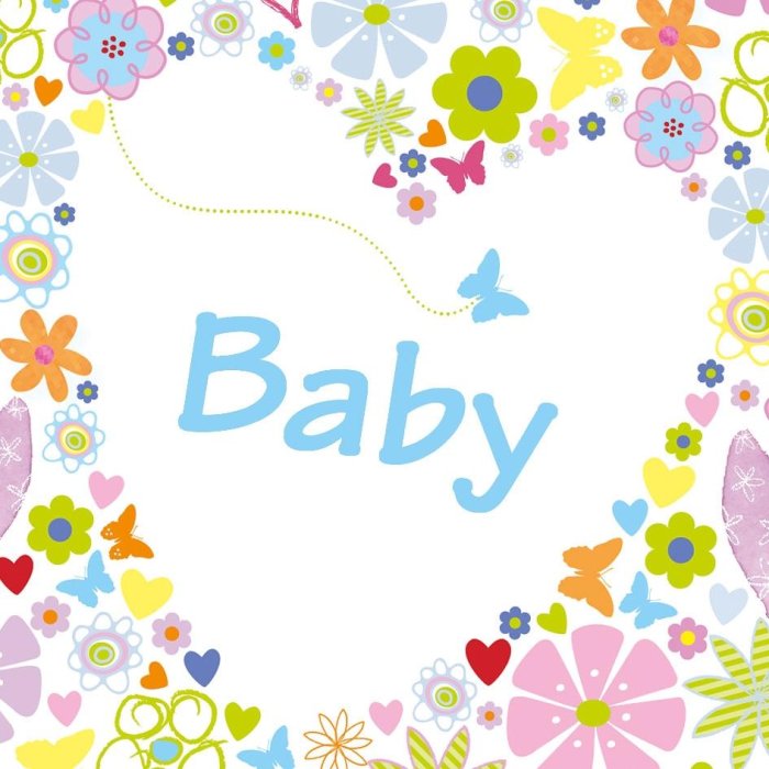 Mini Tarjeta Artebene Baby-Milles Fleurs