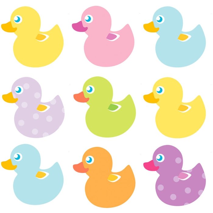 Mini tarjeta arte nivel patito