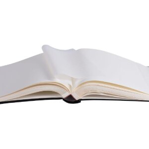 Henzo Álbum de fotos memoria negro 30x36,5 cm 100 páginas blancas