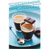 Tarjeta de cumpleaños de chocolate espresso