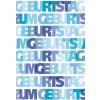 Artebene Tarjeta de cumpleaños azul