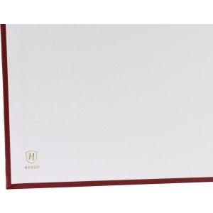 Henzo Álbum de Fotos MEMORY rojo vino 28x30,5 cm 100 páginas blancas