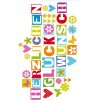 Láminas de cartón Artebene-Felicidades-Typo-multic.