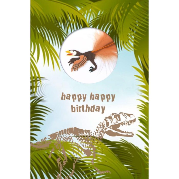 Tarjeta Artebene Niños-Pegatina-Dino
