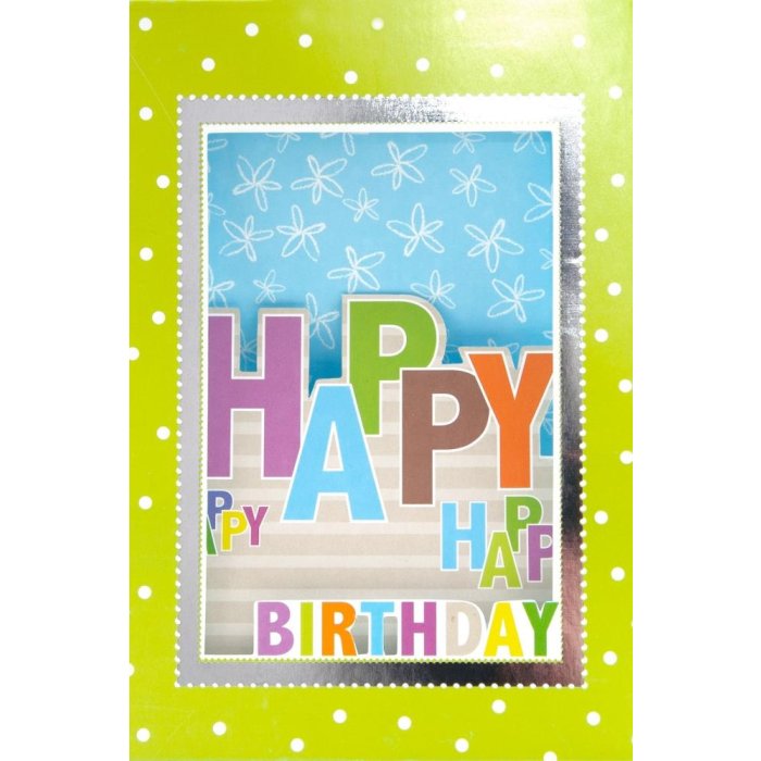 Tarjeta Artebene Pop-up Feliz Cumpleaños