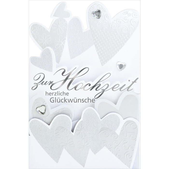 Artebene tarjeta gofrado-bodas-corazones-glitter-