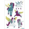 GLITTERY Unicornios Diamante 1bl.