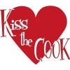 Servilletas Corazón-Kiss the Cook-Rojo
