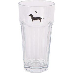 Vaso de agua transparente Clayre & Eef PWSGL0009...