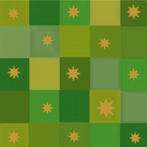 Servilletas de papel cuadros-verde