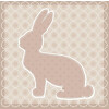 Servilletas de Papel Bunny taupe 33x33 cm