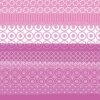 Servilletas de papel estampado mixto-rayas-rosa