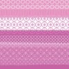 Servilletas de papel estampado mixto-rayas-rosa