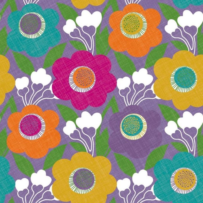 Servilletas de Papel Blossom-Modern-Plum