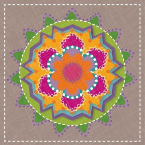 Servilletas de papel Kaleido-taupe