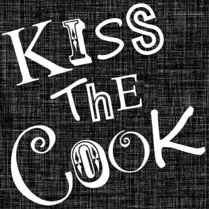 Servilletas de Papel Kiss the Cook-Negro