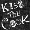 Servilletas de Papel Kiss the Cook-Negro