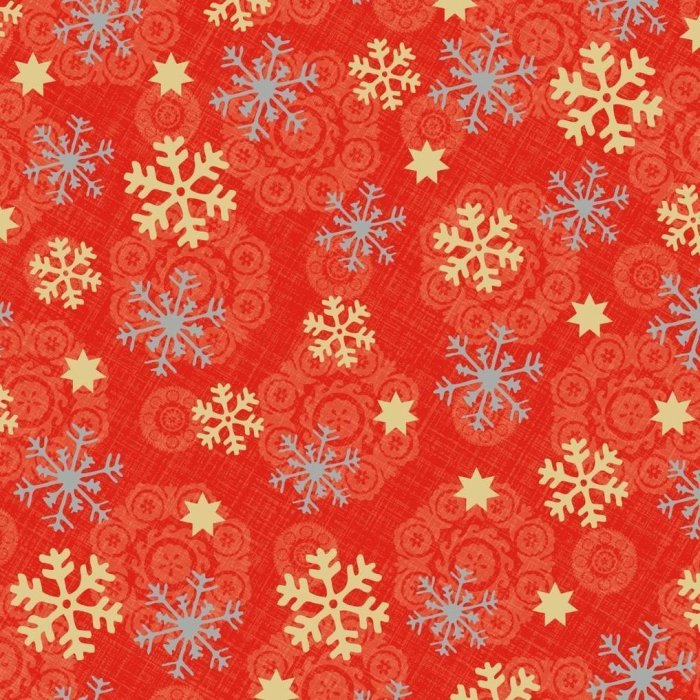 Servilletas de Papel Ice Star-Rojo-Oro