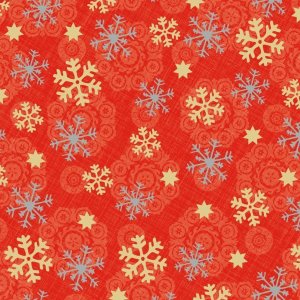 Servilletas de Papel Ice Star-Rojo-Oro