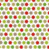 Servilletas Estrellas-Rojo-Blanco-Verde