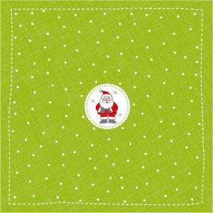 Servilletas de Papel Santa-Mini-Verde