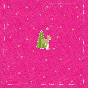 Servilletas de papel Bambi-pequeñas-rosas