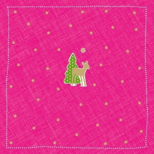 Servilletas de papel Bambi-pequeñas-rosas