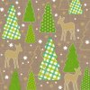 Servilletas de papel Bambi-taupe