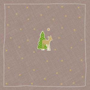 Servilletas de papel Bambi-pequeñas-taupe